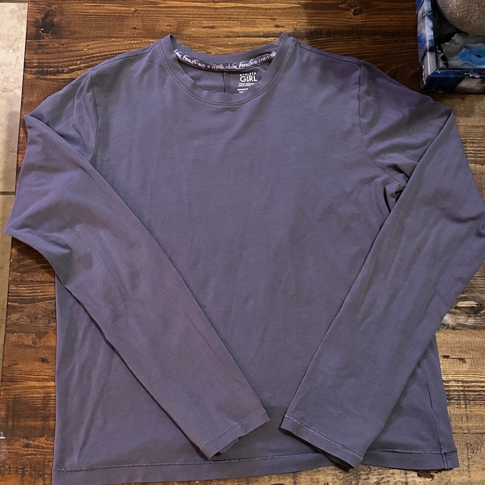 Athleta Kids Long Sleeve Tee in Purple